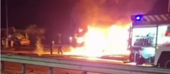Росіяни завдали удару «шахедом» по АЗС: деталі ворожої атаки біля ПП «Ягодин» на кордоні з Польщею (фото) (ОНОВЛЕНО)