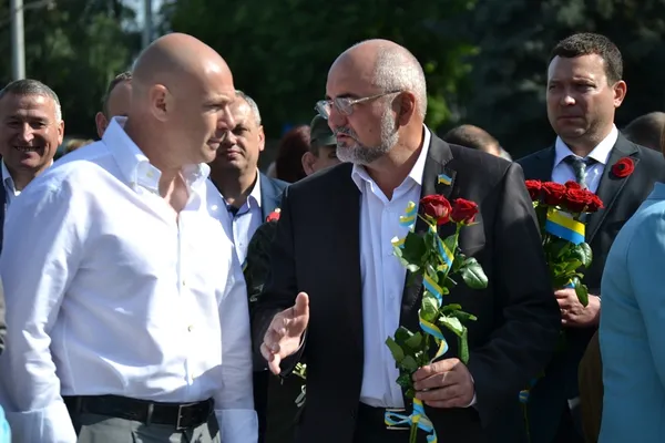 Голова Волинської облради Ігор Палиця та його заступник Роман Карпюк