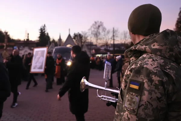 Оркестр волинських прикордонників вшанував пам'ять Степана Гіги у Львові (фото)