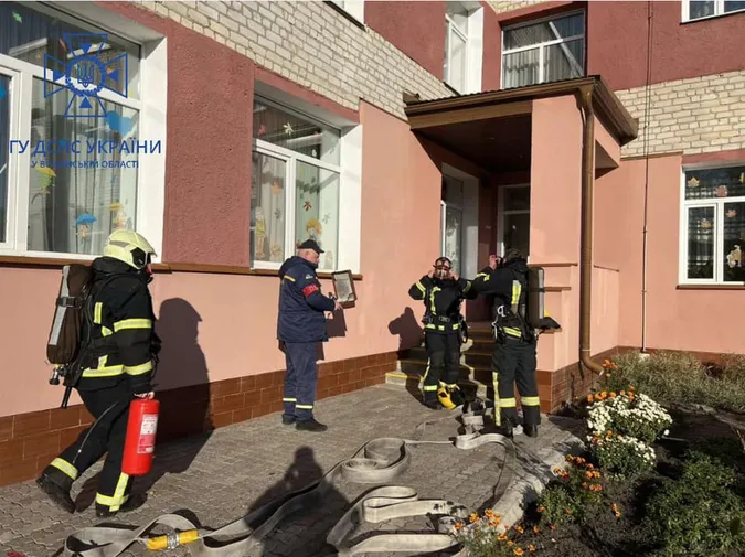 У Ковелі рятувальники евакуювали дитсадок: що сталося (фото)