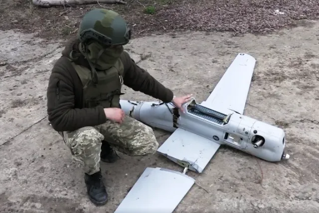ЗСУ збили новітній російський безпілотник (відео)