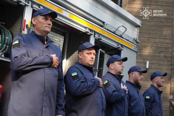 У Луцькому районі запрацювала нова добровільна пожежна команда (фото)