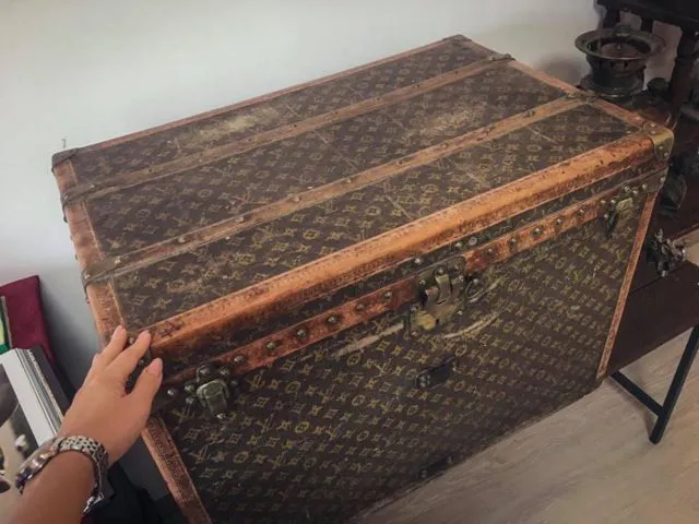Пенсіонерка зберігала кукурудзу в скрині від Louis Vuitton за €10 тис. (фото)