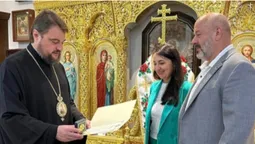 Митриполит Драбинко вручив бізнесмену з Луцька орден (фото)