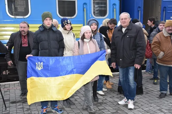 У Луцьк прибув Волонтерський Потяг Єднання (фото)