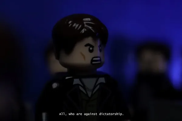 Школяр за допомогою Lego створив мультфільм про Василя Стуса (фото, відео)