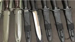 Волинські митники не дали поляку ввезти в Україну бойові ножі (фото)