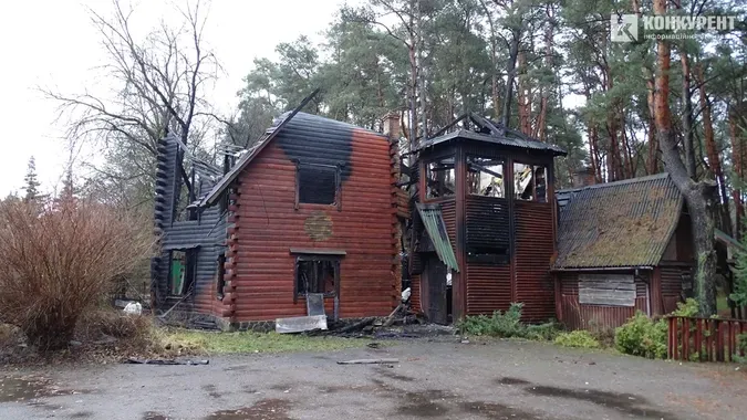 Фото наслідків пожежі. Грудень 2024 року