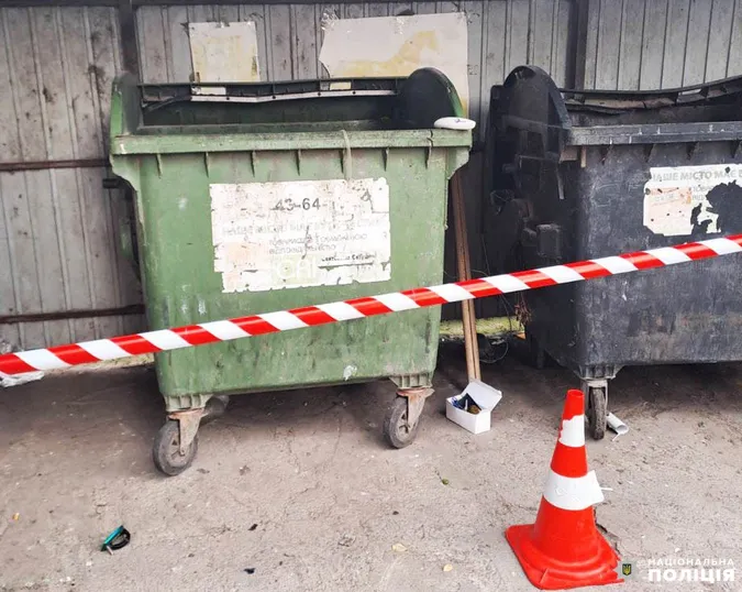 У Рівному хтось викинув гранату на смітник (фото)