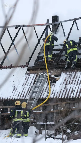 Жахлива пожежа у Боратині: рятувальники розповіли подробиці займання (фото)