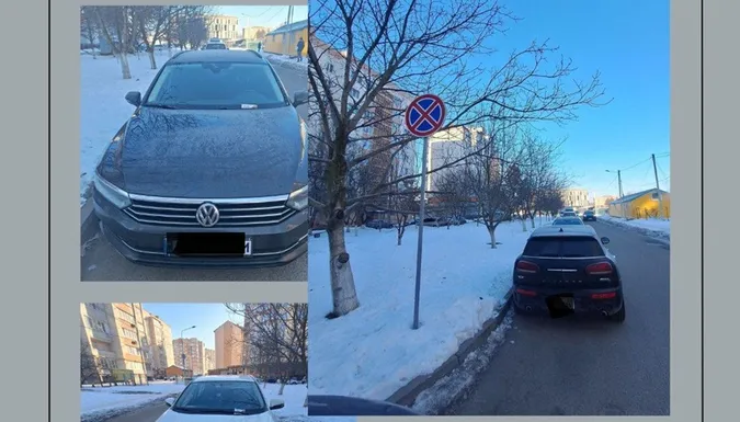 Тріо автохамів покарали у Луцьку на Зацепи