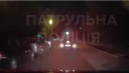 У Луцьку вночі ловили п'яного на Audi (відео)