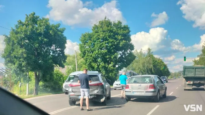 Під Луцьком на Об'їзній – аварія (фото)