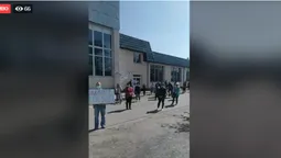 У Луцьку підприємці Центрального ринку вийшли на акцію протесту (фото, відео)
