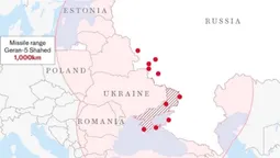 Росія побудувала десятки пускових майданчиків для далекобійних БпЛА, які можуть атакувати НАТО, – The Telegraph