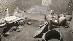 У Помпеях археологи розкопали кімнату рабів із предметами побуту (фото, відео)