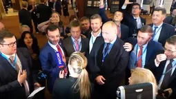 Українці в ПАРЄ заспівали гімн під час включення російського каналу (відео)