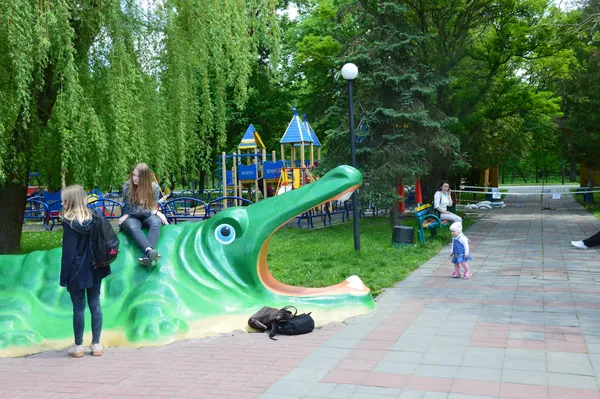 Відоме місце для фотографування - крокодил