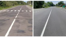 Було-стало: показали оновлений автошлях до Світязя (фото)