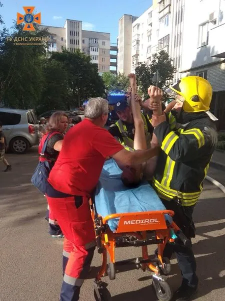 У Луцьку під час пожежі загинув чоловік