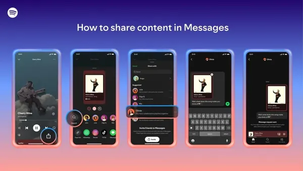 Ще один чат у телефоні: Spotify запускає функцію особистих повідомлень
