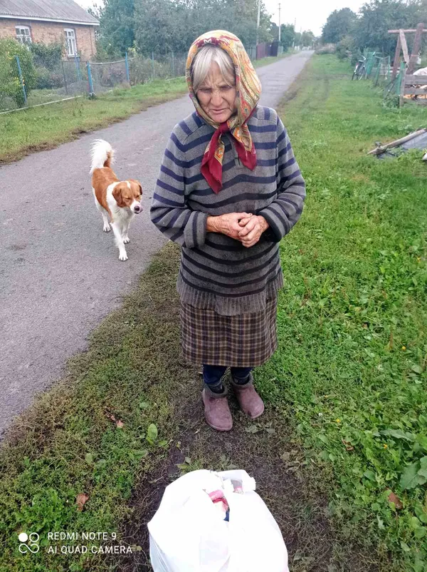 У Підгайцівській громаді літнім людям роздали пакунки допомоги (фото)