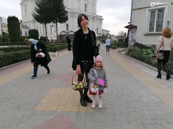 Як лучани освячували великодні кошики (фото)