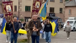 У громаді на Волині провели в останній шлях Олега Беценка (відео)