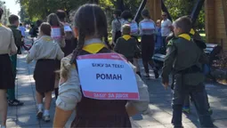 Луцькі пластуни взяли участь у забігу на підтримку поранених військових (фото)