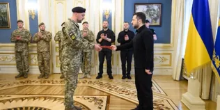 Командир танкового батальйону волинської бригади отримав орден від Зеленського (фото)