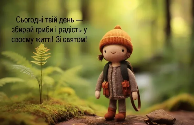 3 жовтня – День грибника: найкращі листівки та теплі привітання