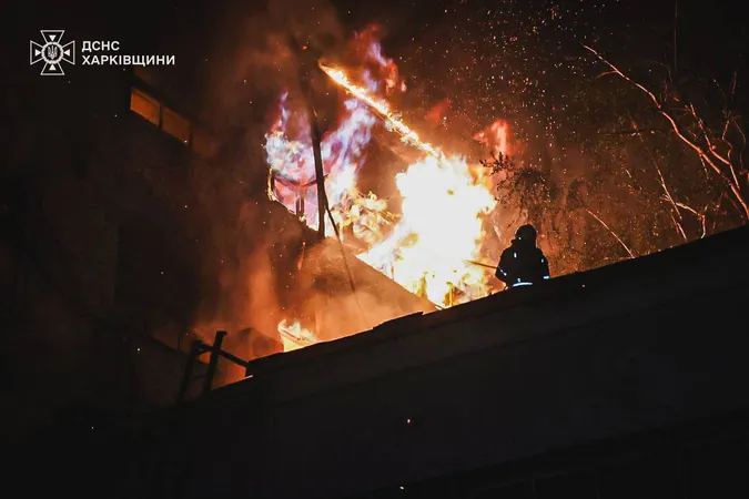 Вночі росіяни атакували Харків 17-ма «Шахедами»: 2 людини загинули, 54 – поранені (фото) (оновлено)