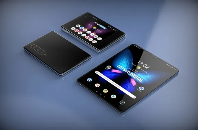 Samsung розробляє смартфон, який складається в квадрат