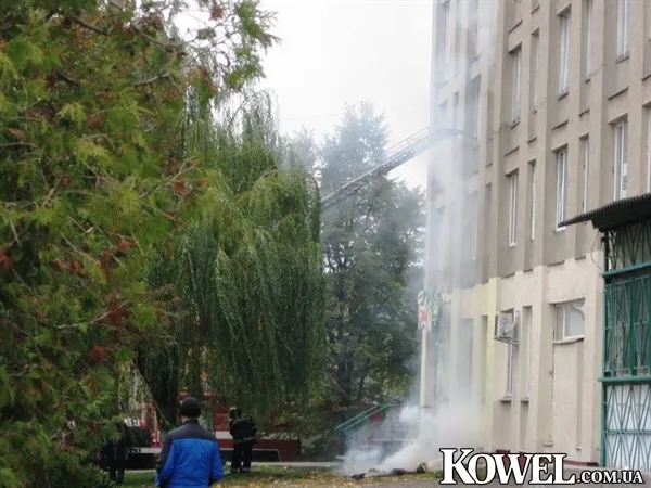 У ковельському готелі «Лісова пісня» – пожежа (фото) 