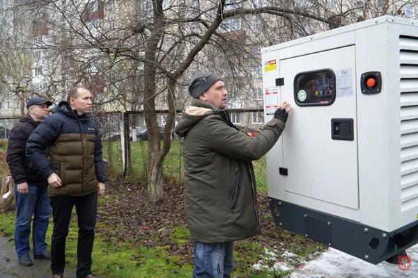Для міських котелень Володимира придбали ще три генератори (фото)
