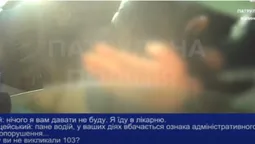 У Луцьку водій прикинувся хворим, аби не платити штраф (відео)