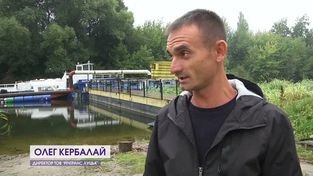 Наступного року в Луцьку хочуть запустити вантажні перевезення річкою Стир (відео)