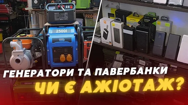 Загроза блекаутів: чи скупляють лучани генератори та павербанки (відео)