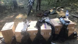 Луцькі прикордонники знайшли 12 ящиків сигарет (фото)
