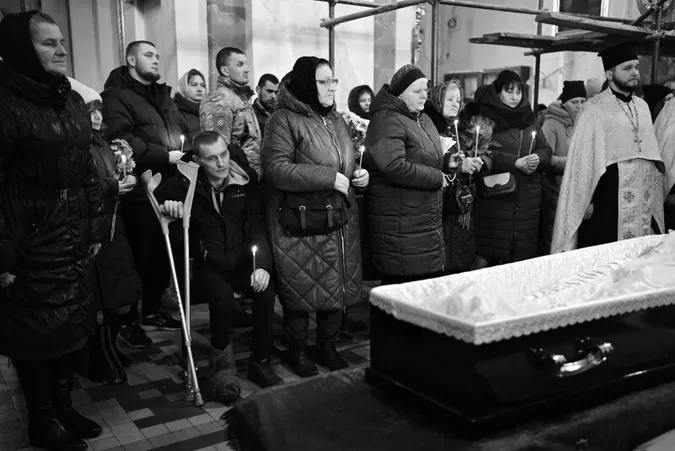 У Луцьку попрощалися із загиблим на Запоріжжі Сергієм Мезенцевим (фото)