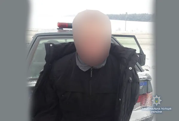 На Волині затримали нападників, які, втікаючи, спалили власне авто (відео, фото)