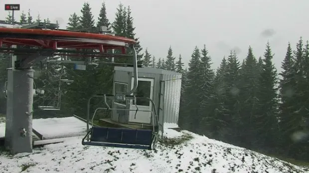 Карпати замело снігом (фото, відео)