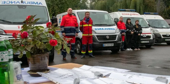 Волинська «екстренка» отримала чотири новенькі автомобілі (фото)