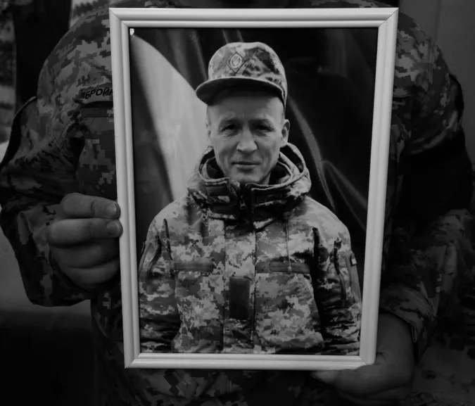 На Волині попрощались із померлим захисником Миколою Каліщуком (фото)
