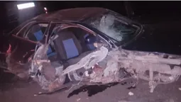 У Нововолинську п'яний водій на швидкості "влетів" у бетонну плиту (фото)