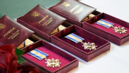 Родини загиблих прикордонників з Волині отримали їхні посмертні нагороди (фото)