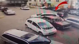 Їхали заднім ходом: у Луцьку в дворі багатоповерхівки не розминулися Volkswagen та Citroen (відео)