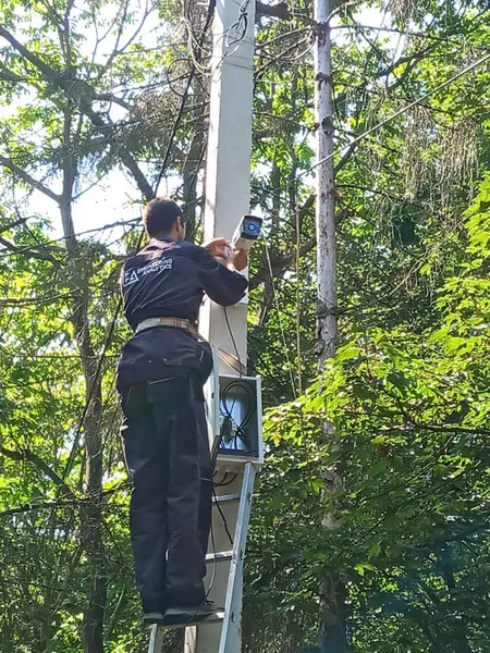 У центральному парку Луцька встановлюють відеоспостереження