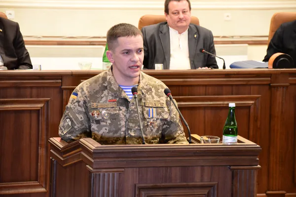 ....один з атовців, який виступив на підтримку Василенка...