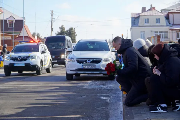 На Волині попрощалися із захисником Федором Набоком (фото)